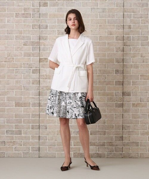 ANAYI / アナイ ショート・ハーフ・半端丈パンツ | シティスケーププリントハーフパンツ | 詳細9