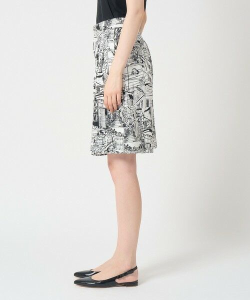 ANAYI / アナイ ショート・ハーフ・半端丈パンツ | シティスケーププリントハーフパンツ | 詳細2
