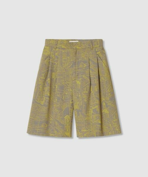 ANAYI / アナイ ショート・ハーフ・半端丈パンツ | シティスケーププリントハーフパンツ | 詳細19