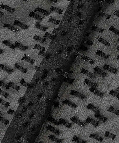 ANAYI / アナイ シャツ・ブラウス | ラメカットジャガードパフスリーブ ブラウス | 詳細12