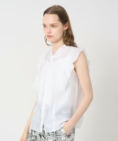 ANAYI 花柄ストライプ 半袖ブラウス ANAYI 花柄ストライプ 半袖ブラウス - メルカリ