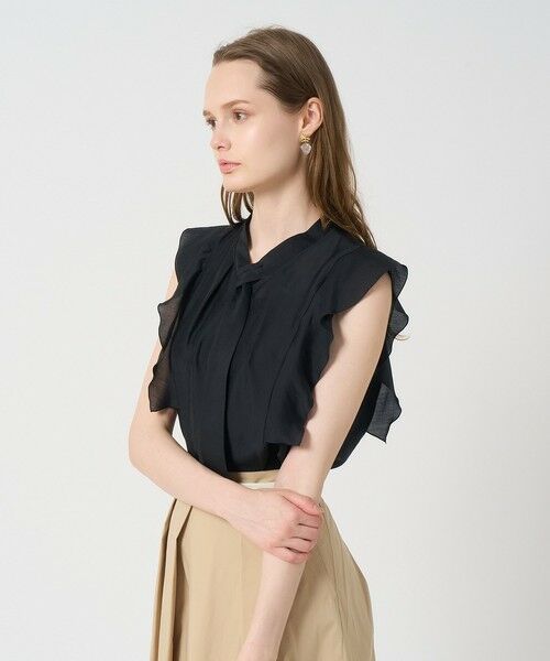 ANAYI / アナイ シャツ・ブラウス | シアーオーガンジーボウタイ ブラウス | 詳細22