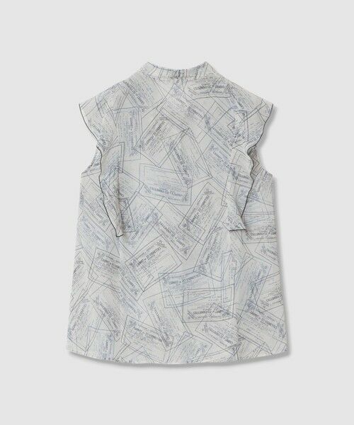 ANAYI / アナイ シャツ・ブラウス | チケットプリントボウタイ ブラウス | 詳細10