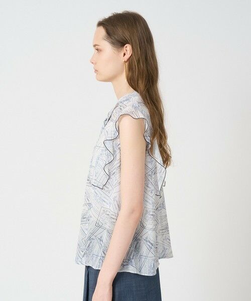 ANAYI / アナイ シャツ・ブラウス | チケットプリントボウタイ ブラウス | 詳細2