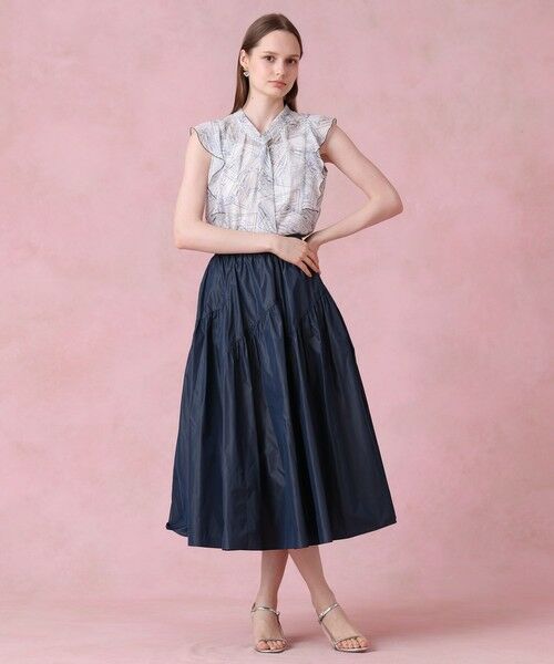 ANAYI / アナイ シャツ・ブラウス | チケットプリントボウタイ ブラウス | 詳細6