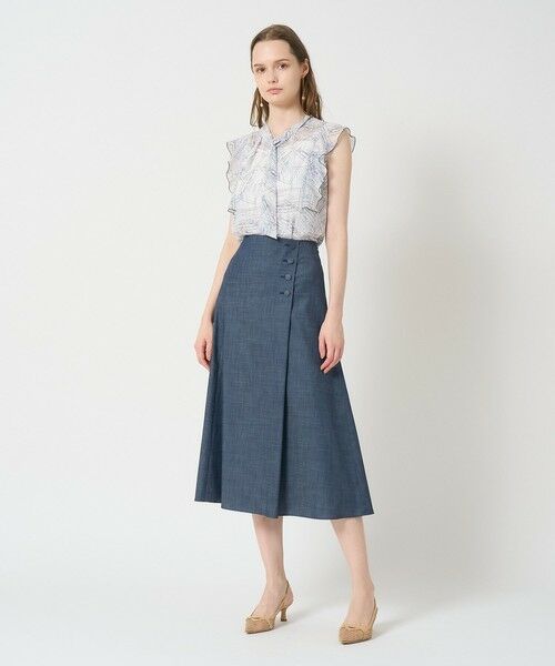 ANAYI / アナイ シャツ・ブラウス | チケットプリントボウタイ ブラウス | 詳細7