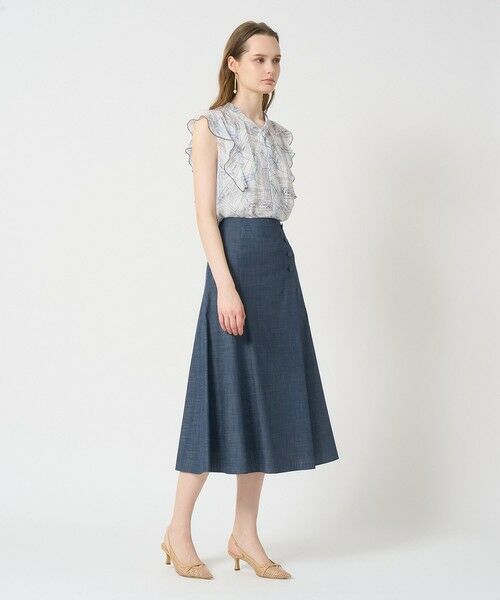 ANAYI / アナイ シャツ・ブラウス | チケットプリントボウタイ ブラウス | 詳細8