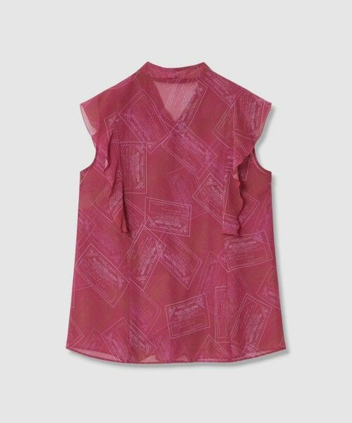 ANAYI / アナイ シャツ・ブラウス | チケットプリントボウタイ ブラウス | 詳細15