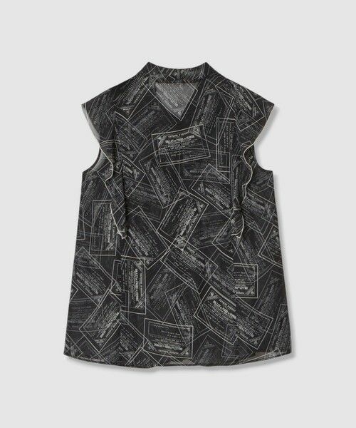 ANAYI / アナイ シャツ・ブラウス | チケットプリントボウタイ ブラウス | 詳細20