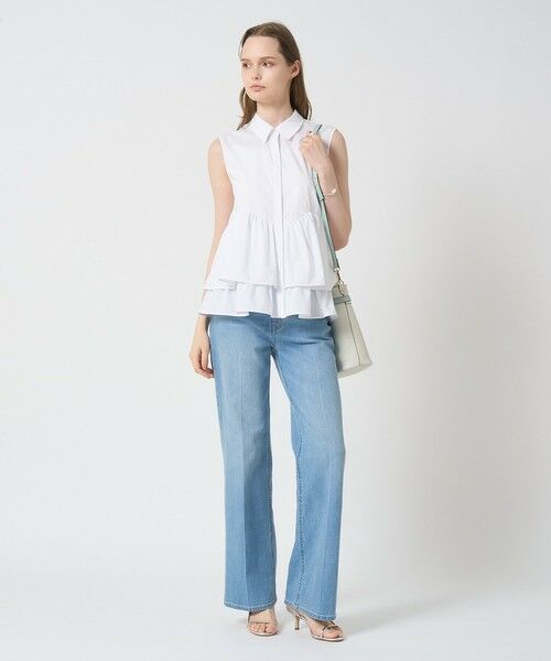 ANAYI / アナイ シャツ・ブラウス | タフタフリルペプラムシャツ | 詳細2