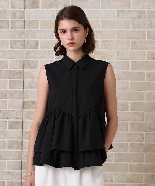 ANAYI / アナイ シャツ・ブラウス | タフタフリルペプラムシャツ | 詳細16