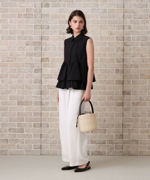 ANAYI / アナイ シャツ・ブラウス | タフタフリルペプラムシャツ | 詳細17