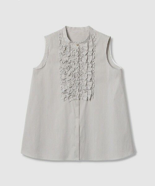 ANAYI / アナイ シャツ・ブラウス | タイプライターノースリフリル ブラウス | 詳細21