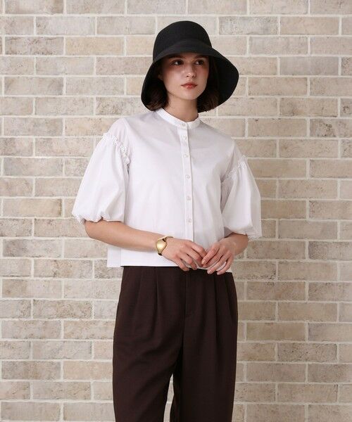 ANAYI / アナイ シャツ・ブラウス | タフタバルーンスリーブ ブラウス | 詳細9