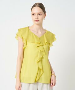 ANAYI / アナイ シャツ・ブラウス | スパンローンラッフル ブラウス