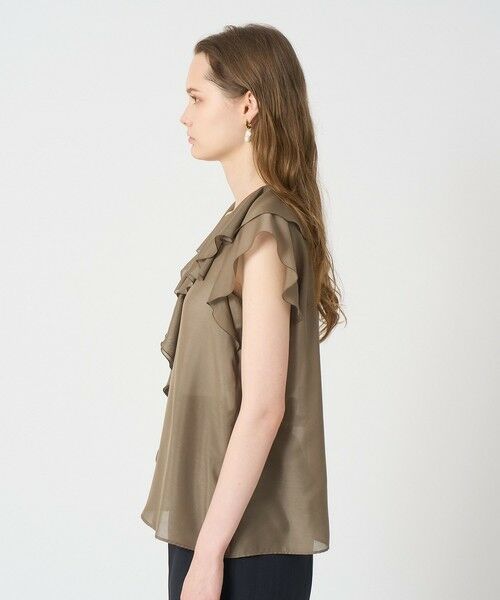 ANAYI / アナイ シャツ・ブラウス | スパンローンラッフル ブラウス | 詳細18