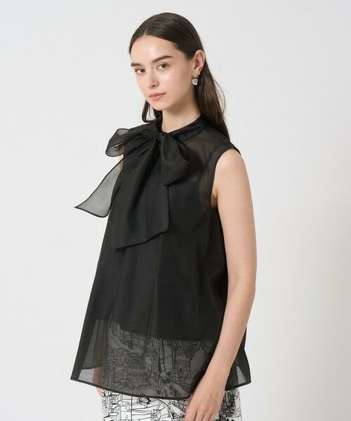 ANAYI / アナイ シャツ・ブラウス | オーガンジーリボンボウタイ ブラウス | 詳細24