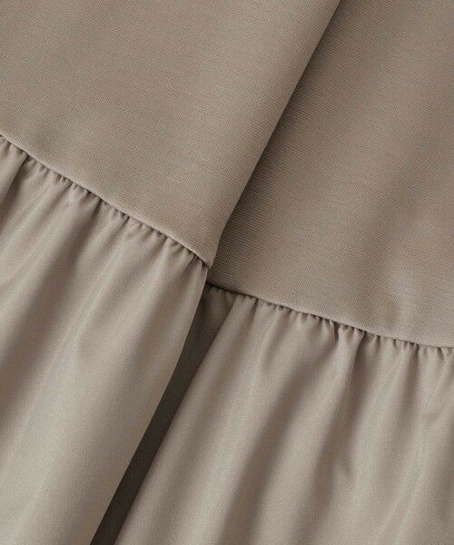 ANAYI / アナイ ロング・マキシ丈ワンピース | ポンチ×タフタティアード ワンピース | 詳細7