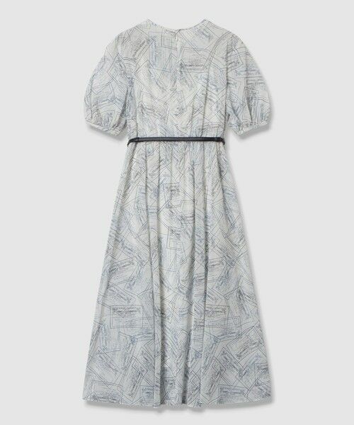 ANAYI / アナイ ロング・マキシ丈ワンピース | チケットプリントスリットスリーブ ワンピース | 詳細6