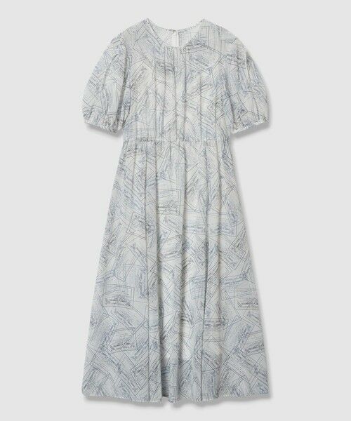 ANAYI / アナイ ロング・マキシ丈ワンピース | チケットプリントスリットスリーブ ワンピース | 詳細7