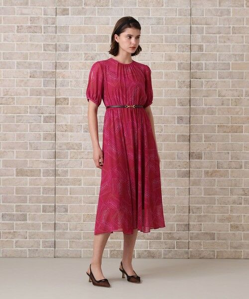 ANAYI / アナイ ロング・マキシ丈ワンピース | チケットプリントスリットスリーブ ワンピース | 詳細11