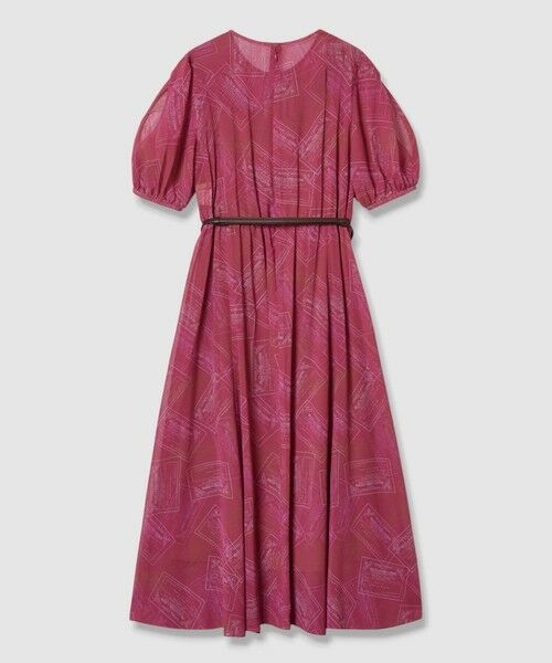 ANAYI / アナイ ロング・マキシ丈ワンピース | チケットプリントスリットスリーブ ワンピース | 詳細18