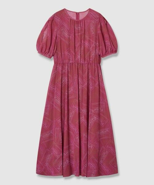 ANAYI / アナイ ロング・マキシ丈ワンピース | チケットプリントスリットスリーブ ワンピース | 詳細19