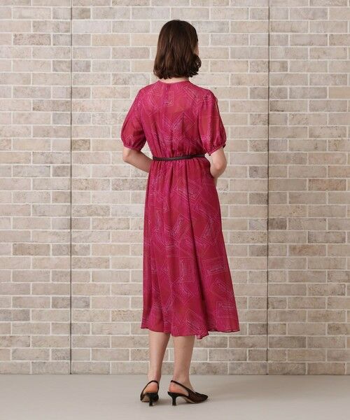 ANAYI / アナイ ロング・マキシ丈ワンピース | チケットプリントスリットスリーブ ワンピース | 詳細13