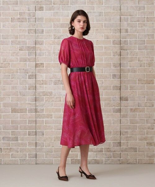 ANAYI / アナイ ロング・マキシ丈ワンピース | チケットプリントスリットスリーブ ワンピース | 詳細14