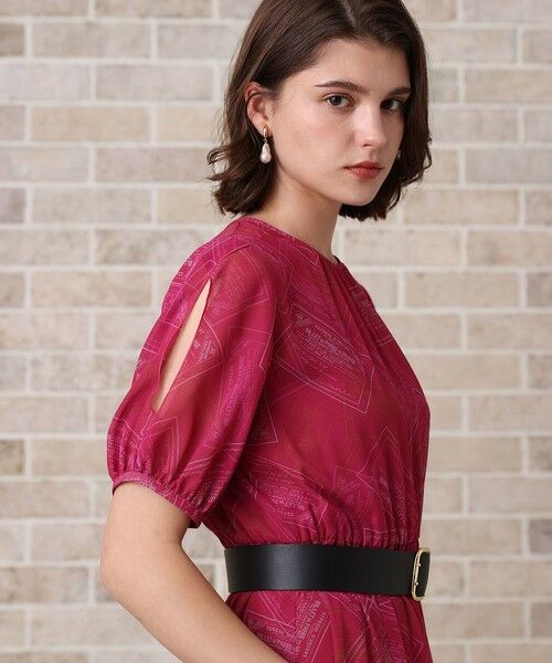 ANAYI / アナイ ロング・マキシ丈ワンピース | チケットプリントスリットスリーブ ワンピース | 詳細16