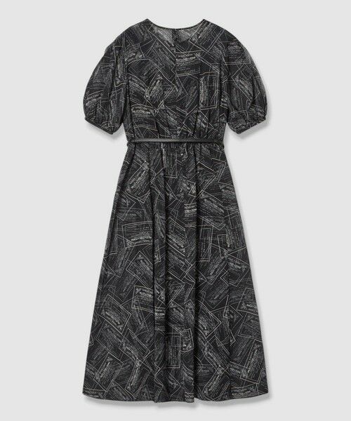 ANAYI / アナイ ロング・マキシ丈ワンピース | チケットプリントスリットスリーブ ワンピース | 詳細27