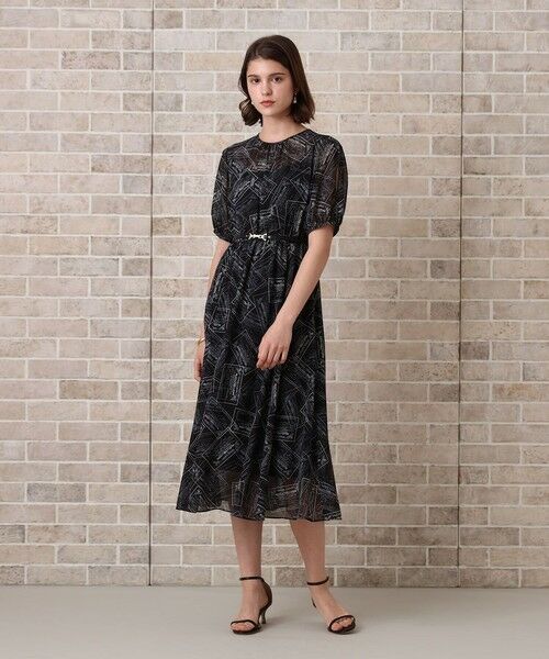 ANAYI / アナイ ロング・マキシ丈ワンピース | チケットプリントスリットスリーブ ワンピース | 詳細24