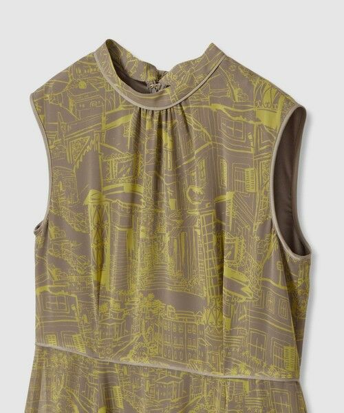 ANAYI / アナイ ロング・マキシ丈ワンピース | シティスケーププリントマキシ ワンピース | 詳細12