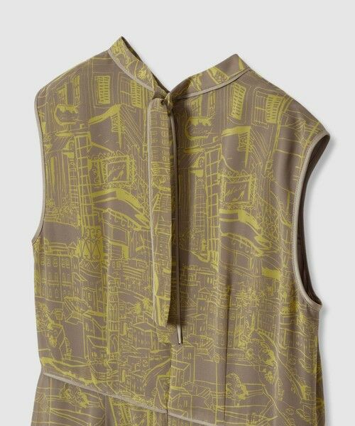 ANAYI / アナイ ロング・マキシ丈ワンピース | シティスケーププリントマキシ ワンピース | 詳細13