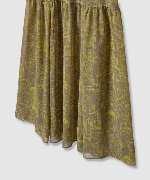 ANAYI / アナイ ロング・マキシ丈ワンピース | シティスケーププリントマキシ ワンピース | 詳細14