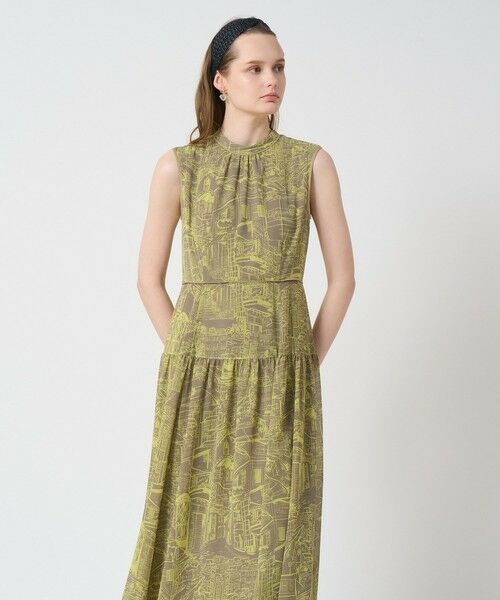 ANAYI / アナイ ロング・マキシ丈ワンピース | シティスケーププリントマキシ ワンピース | 詳細7