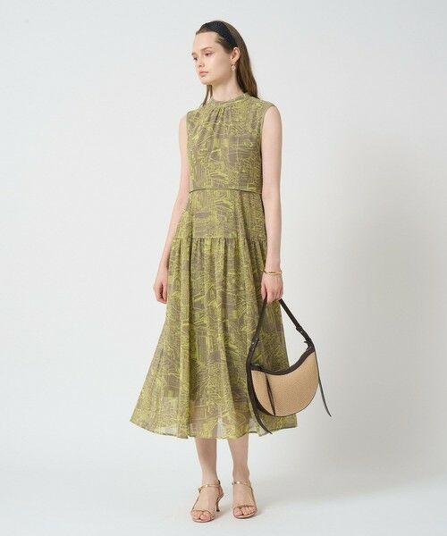 ANAYI / アナイ ロング・マキシ丈ワンピース | シティスケーププリントマキシ ワンピース | 詳細8