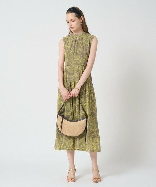 ANAYI / アナイ ロング・マキシ丈ワンピース | シティスケーププリントマキシ ワンピース | 詳細9