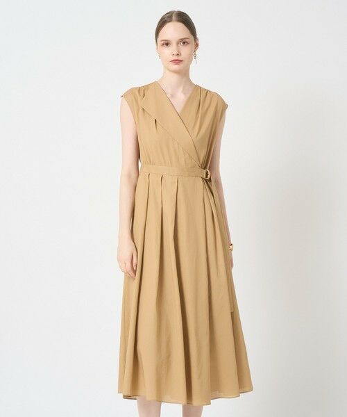 ANAYI/アナイ ビエラコットンカシュクールワンピース beige (11) 36 ANAYI/アナイ ビエラコットンカシュクールワンピース beige (11) 36