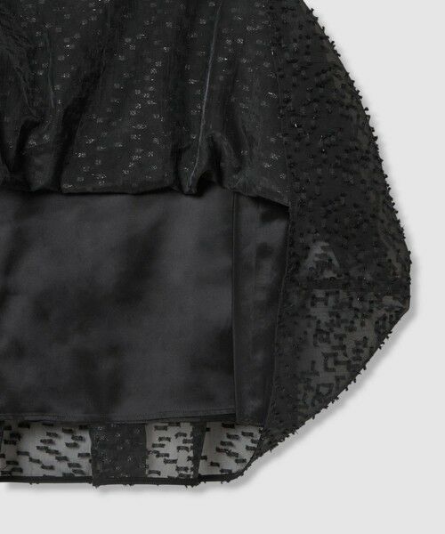 ANAYI / アナイ ミニ丈・ひざ丈ワンピース | ラメカットジャガードミニ ワンピース | 詳細13