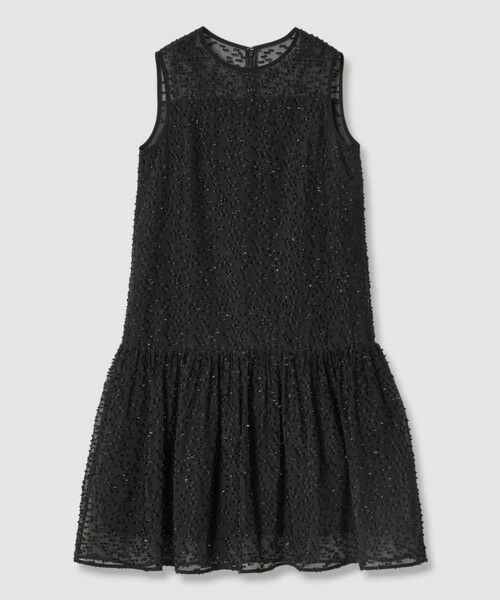 ANAYI / アナイ ミニ丈・ひざ丈ワンピース | ラメカットジャガードミニ ワンピース | 詳細8