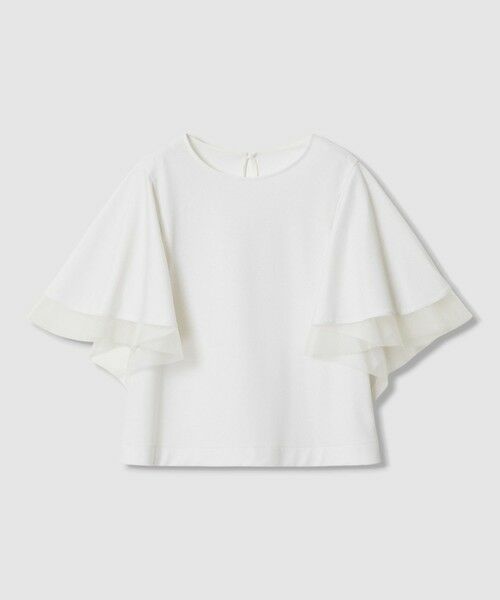 ANAYI / アナイ カットソー | ポンチオーガン使いフレア袖 プルオーバー | 詳細9