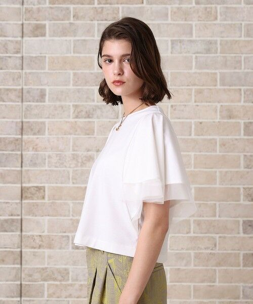 ANAYI / アナイ カットソー | ポンチオーガン使いフレア袖 プルオーバー | 詳細2