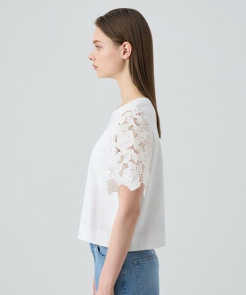 ANAYI / アナイ カットソー | コンパクトポンチスカラップ袖 プルオーバー | 詳細2