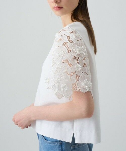 ANAYI / アナイ カットソー | コンパクトポンチスカラップ袖 プルオーバー | 詳細5