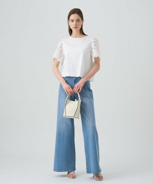 ANAYI / アナイ カットソー | コンパクトポンチスカラップ袖 プルオーバー | 詳細6