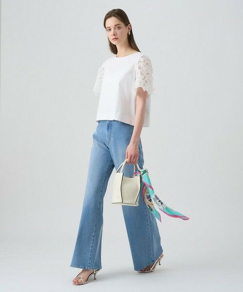 ANAYI / アナイ カットソー | コンパクトポンチスカラップ袖 プルオーバー | 詳細7