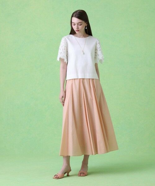 ANAYI / アナイ カットソー | コンパクトポンチスカラップ袖 プルオーバー | 詳細9