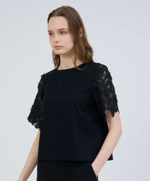 ANAYI / アナイ カットソー | コンパクトポンチスカラップ袖 プルオーバー | 詳細18