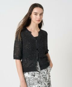 ANAYI / アナイ カーディガン・ボレロ | シークインペーパーヤーン カーディガン